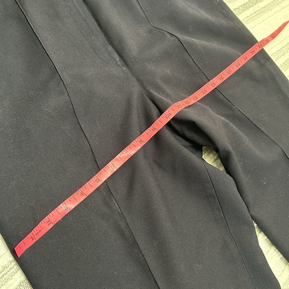 Talbots Womens 12P Black Wool High Waist Trousers Lined Office Careerwear - Picture 7 of 11